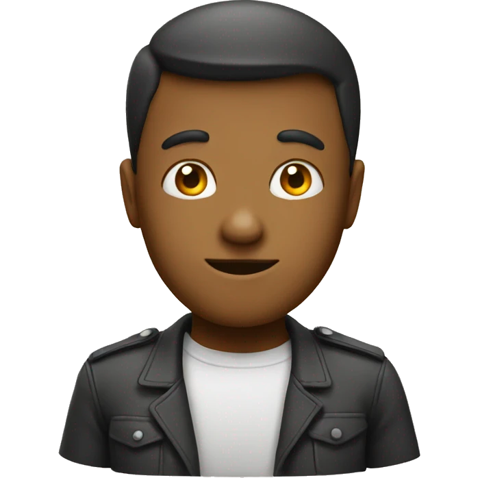 Face clever with like emoji