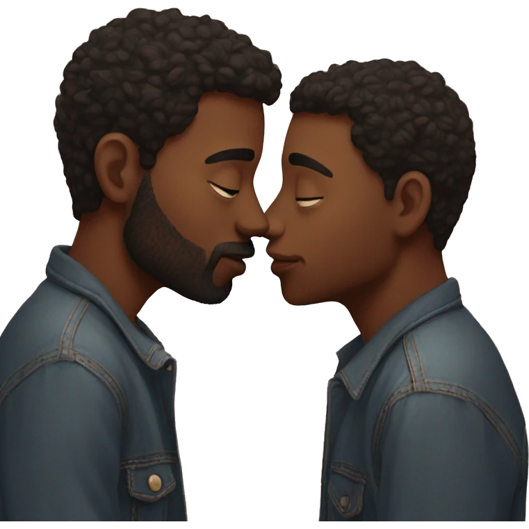 me and my boyfriend kissing emoji
