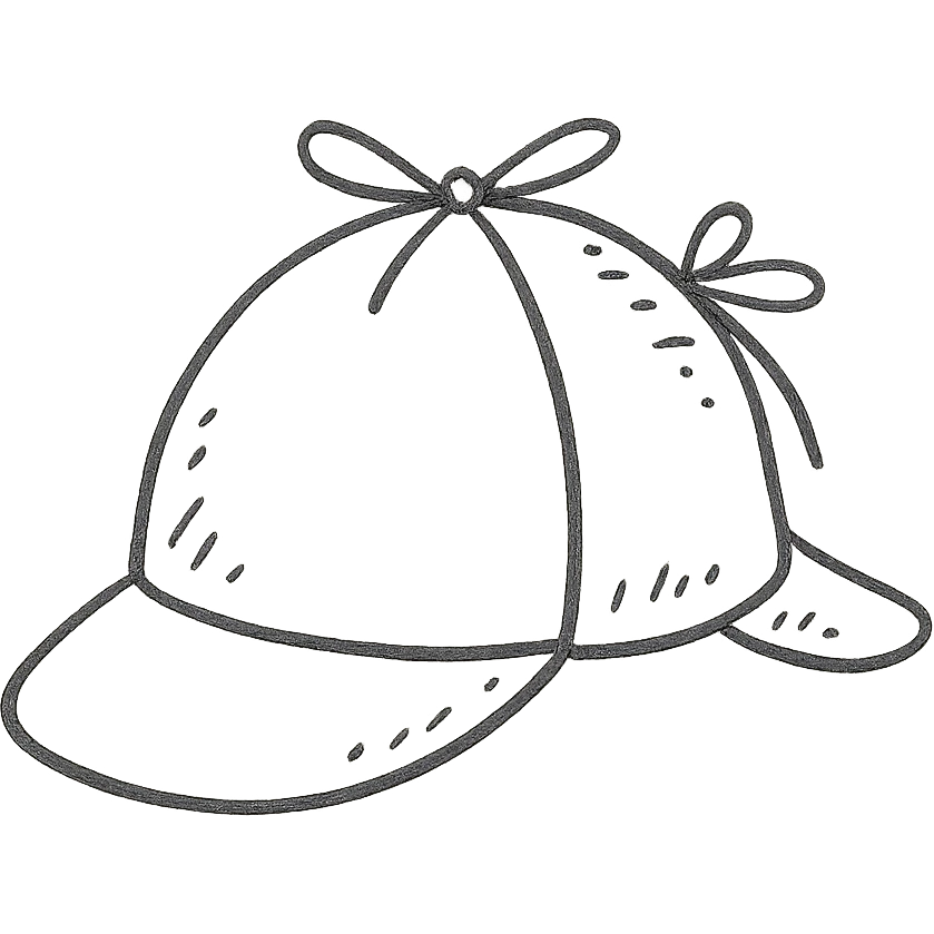 sherlock's hat emoji