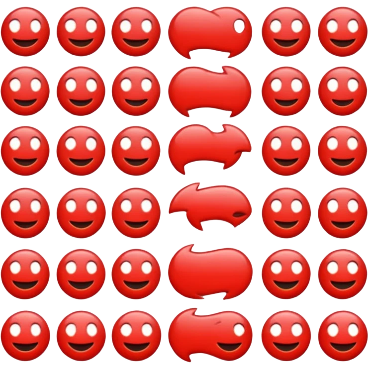 Red emoji emoji
