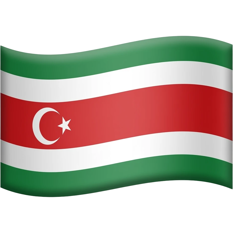 Circassian flag emoji