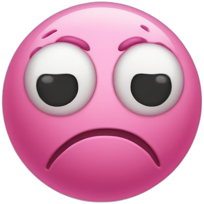 two conjoined pink spheres with a few stray hairs emoji