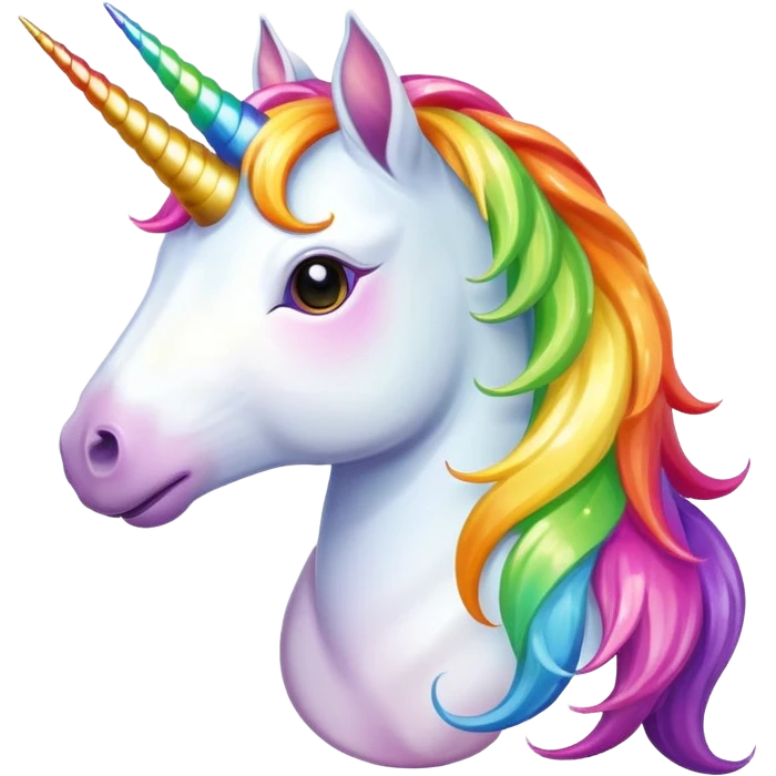 Full boda unicorn happy emoji