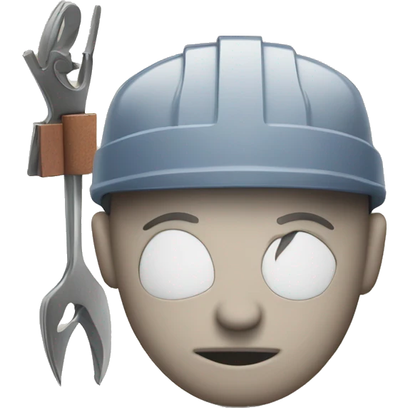 A serious face with a calendar and tools, symbolizing the sense of duty and commitment to managing tasks and responsibilities. emoji