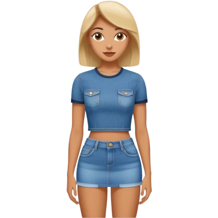 Sexy Mini skirt very short emoji