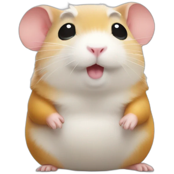 hamster-working-as-designer emoji