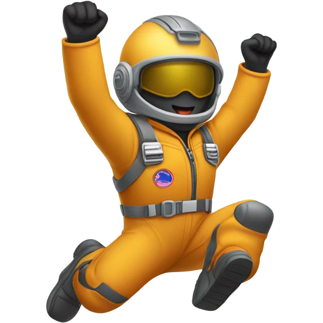 person flying emoji
