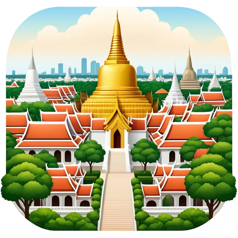 ​Cinematic Realistic Nakhon Pathom, Thailand, depicted as a historic cityscape dominated by the iconic Phra Pathom Chedi, surrounded by lush gardens, bustling local markets, and traditional Thai architecture, bathed in warm golden light and rendered with rich textures that capture its cultural and historical significance, emoji