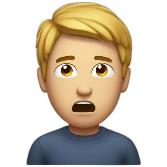holding head in frustration  emoji