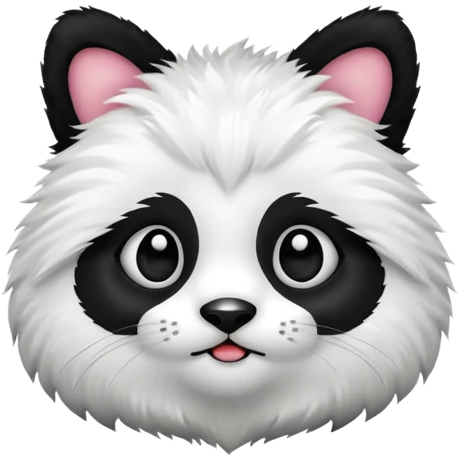 Panda cat emoji
