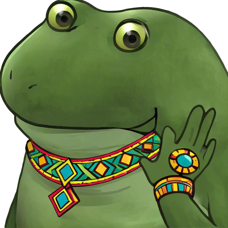 Western Aztec jewelry  emoji