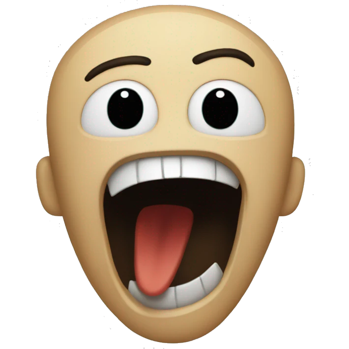 Scream emoji