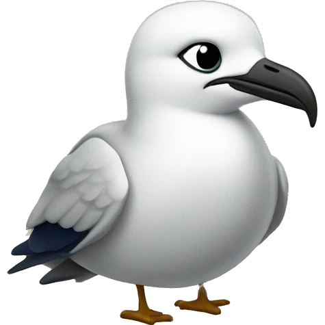 saegull with brigthon´s football club t-shirt emoji