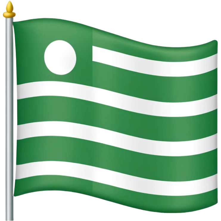 Just do a simple flag I want to put in my bio. Have u seen the panjshir flag do that it’s not in the emojis but make it exactly like the picture don’t add anything else. something on the middle search it up and make it in a shape of flag like the emojis no it’s goes like green on  emoji