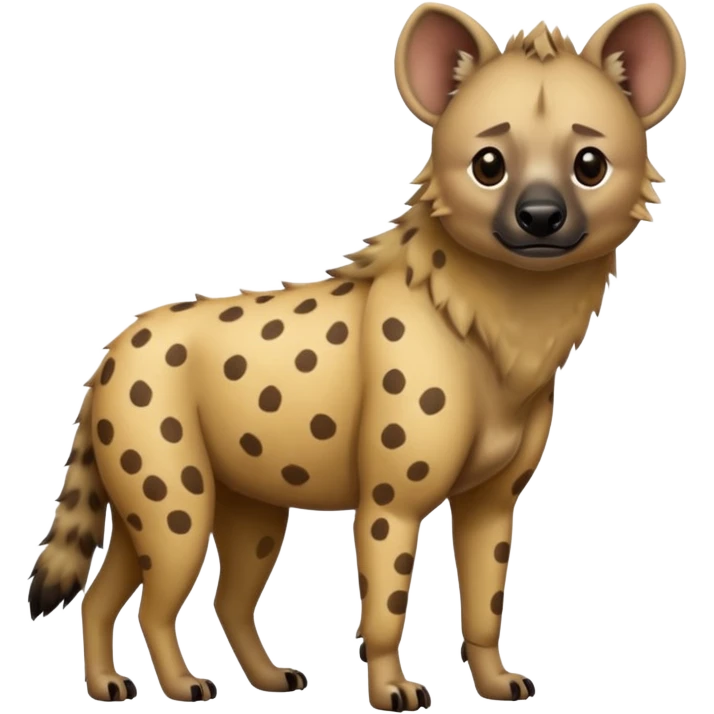 spoted animal hyena emoji