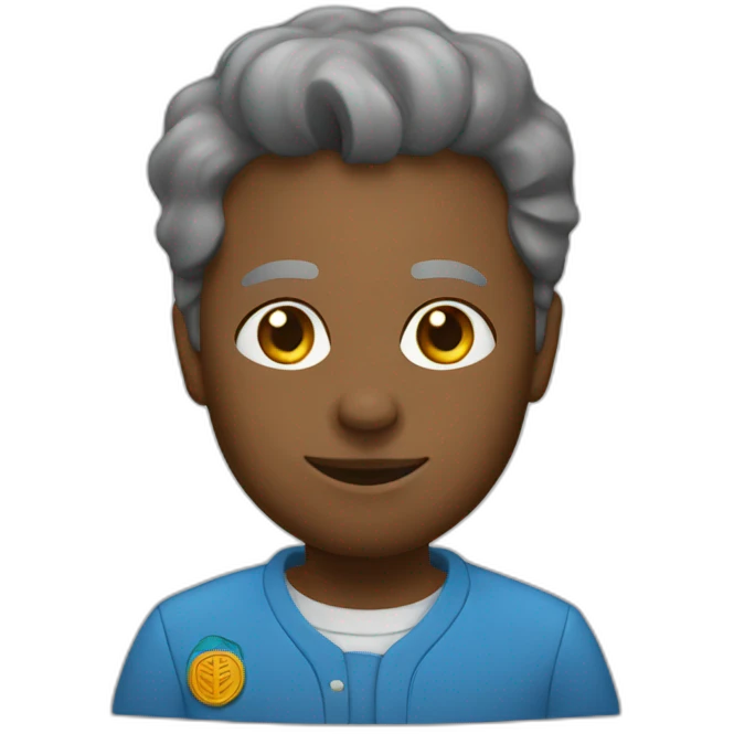 Un gars emoji