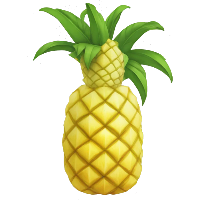 Chèvre qui pleure des ananas emoji