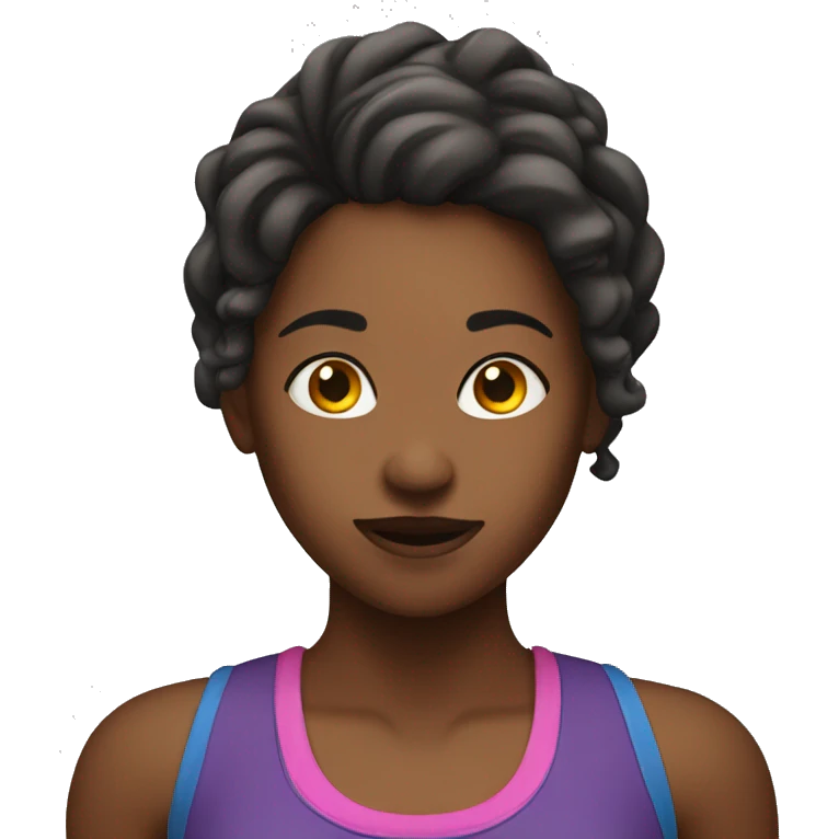 Gym girl emoji