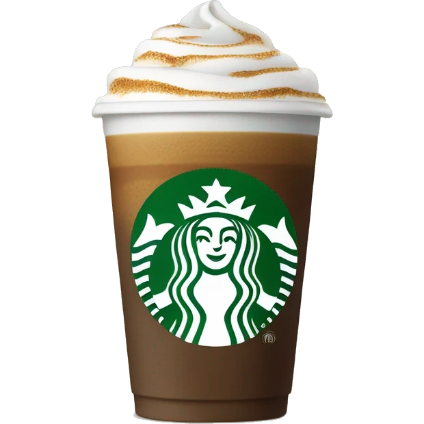 Starbucks coffee emoji