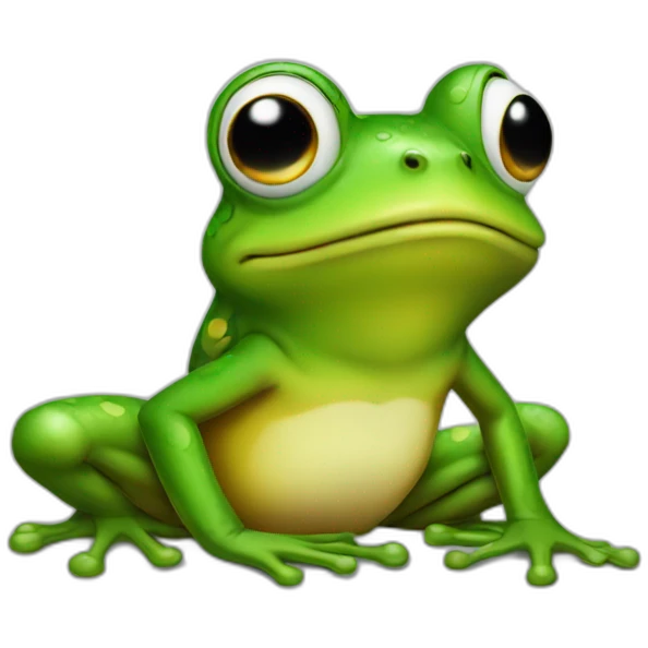 swag frog emoji