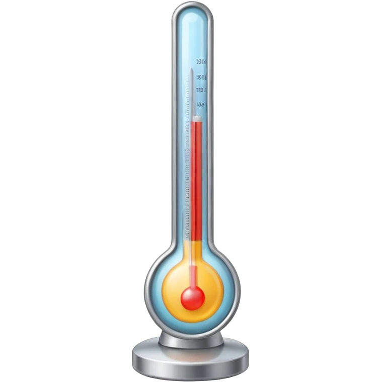 Thermometer for people emoji