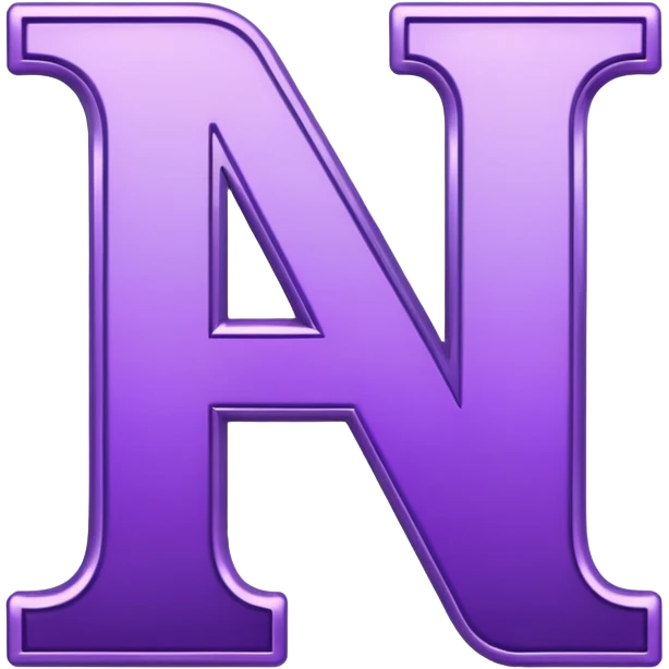 purple alphabet emoji