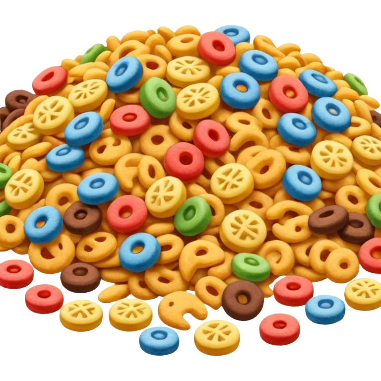 a pile of cereals emoji