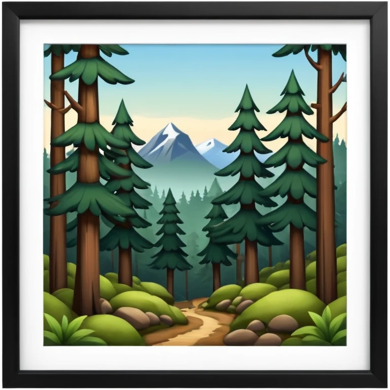 Norwegian wooden forests emoji