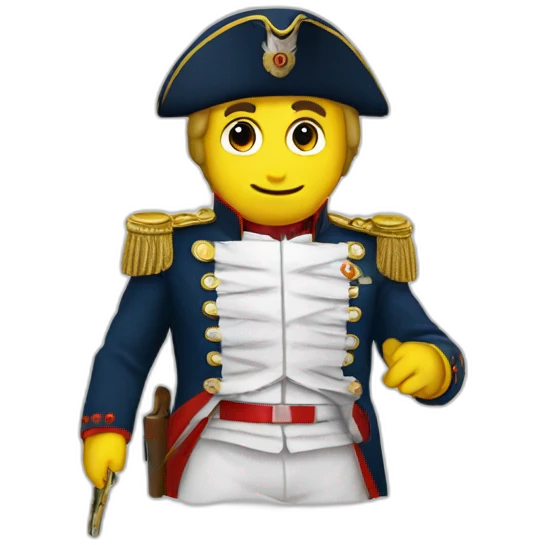 Napoleon with a G36 emoji