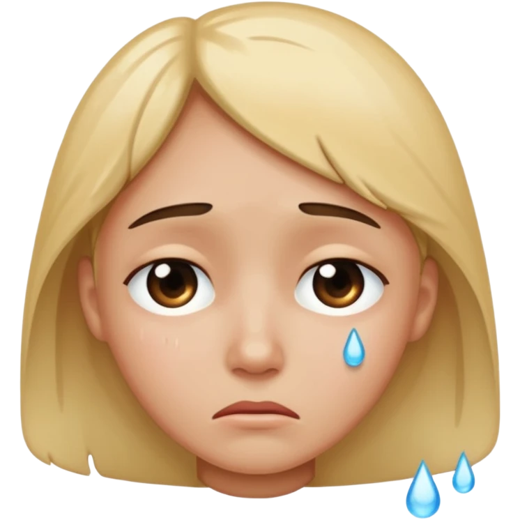 sad tear emoji