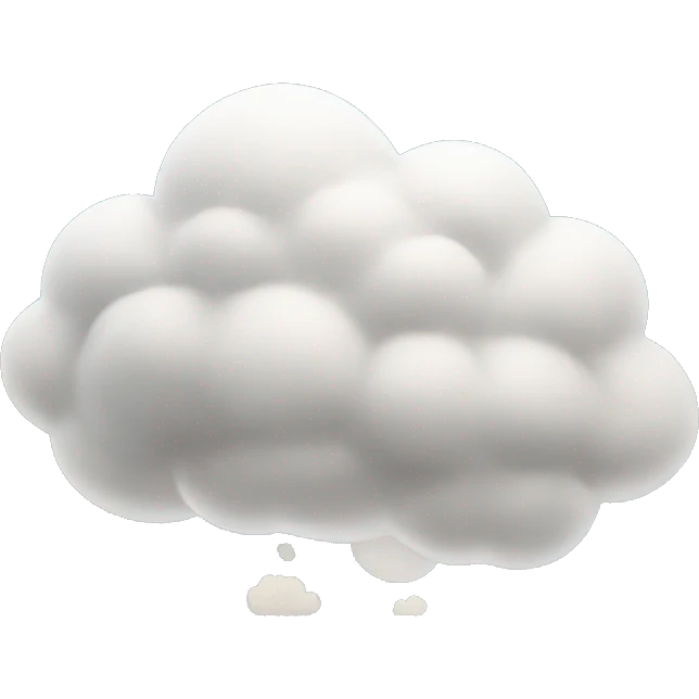 cloud blowing emoji