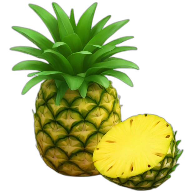 Ukraine + pineapple emoji