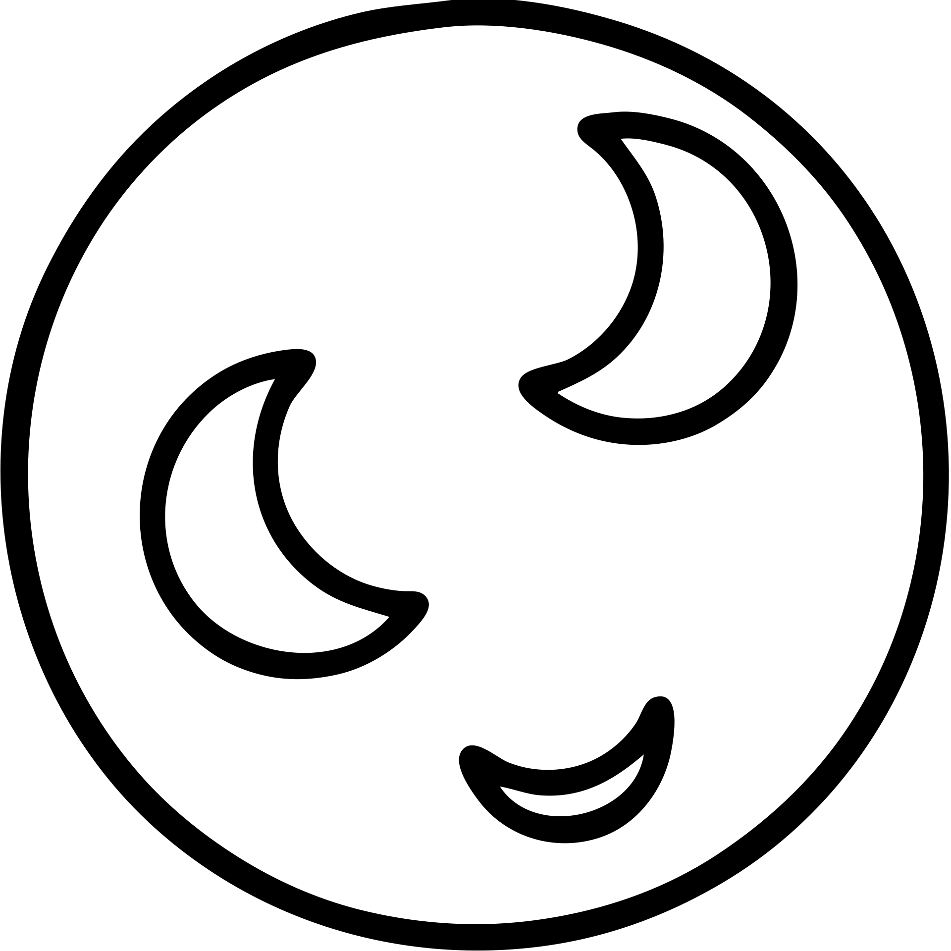 outlined blood moon icon emoji