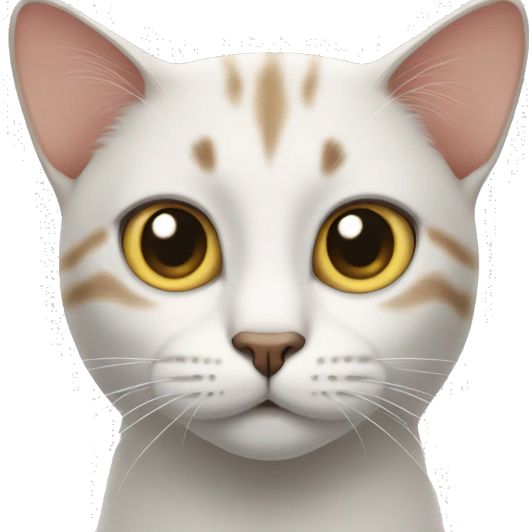 Cat without left eye  emoji