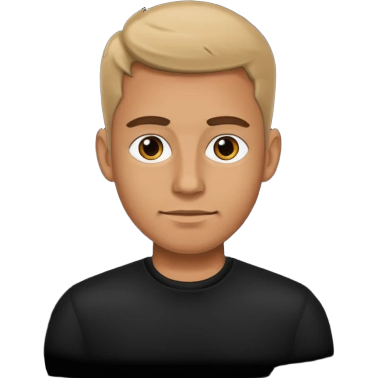 Military Islamic man in black. emoji