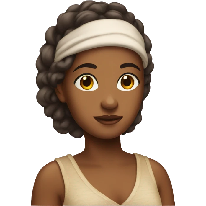 Island girl emoji