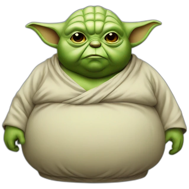 fat yoda emoji