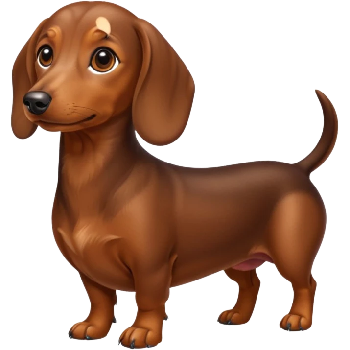 dachshund  emoji