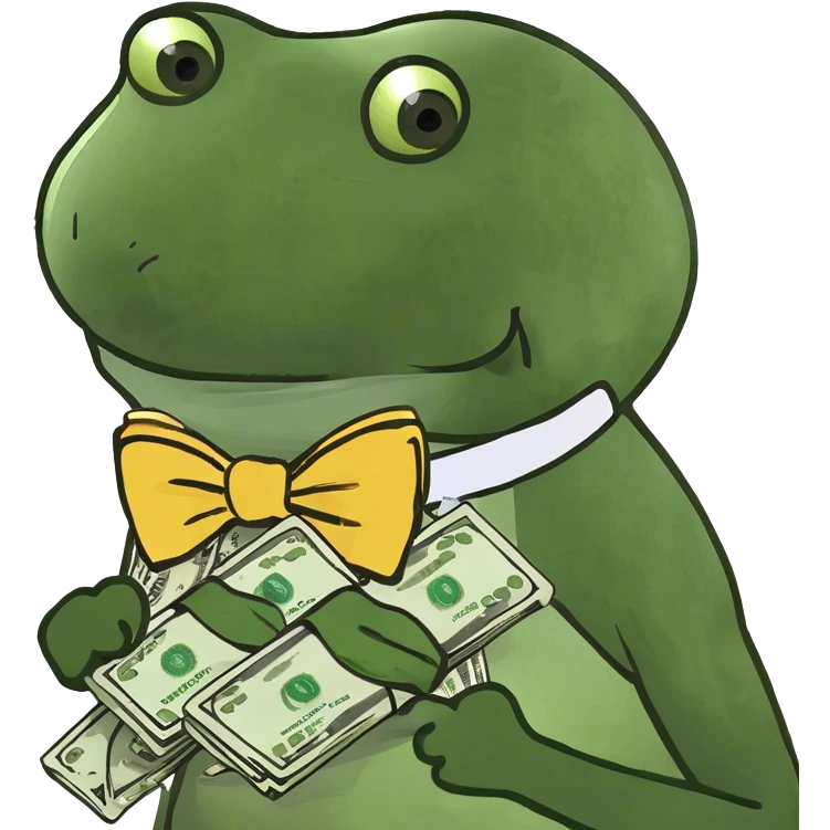 Money with bow  emoji