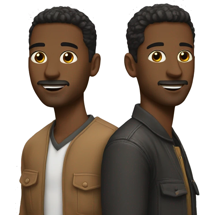 2 man duo emoji