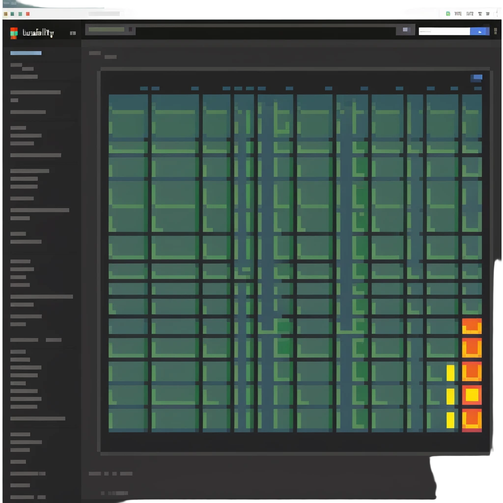 website heatmap from usability testing emoji