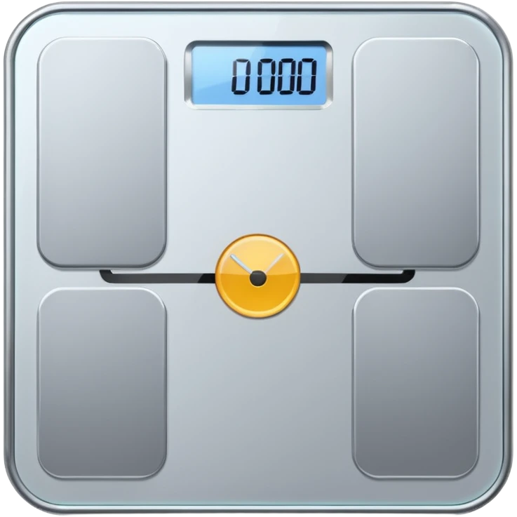 Digital weight scale emoji
