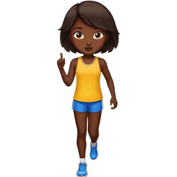 track girl emoji