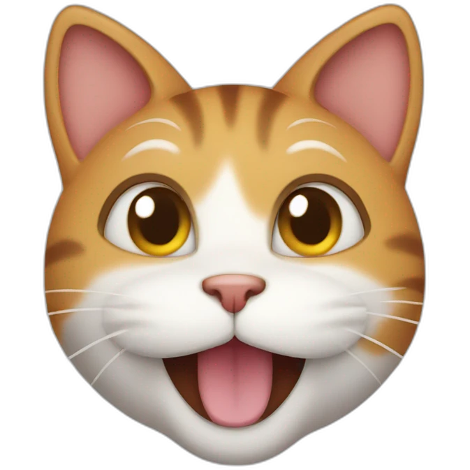 happy cat emoji