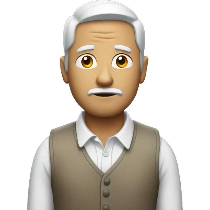 man with question emoji
