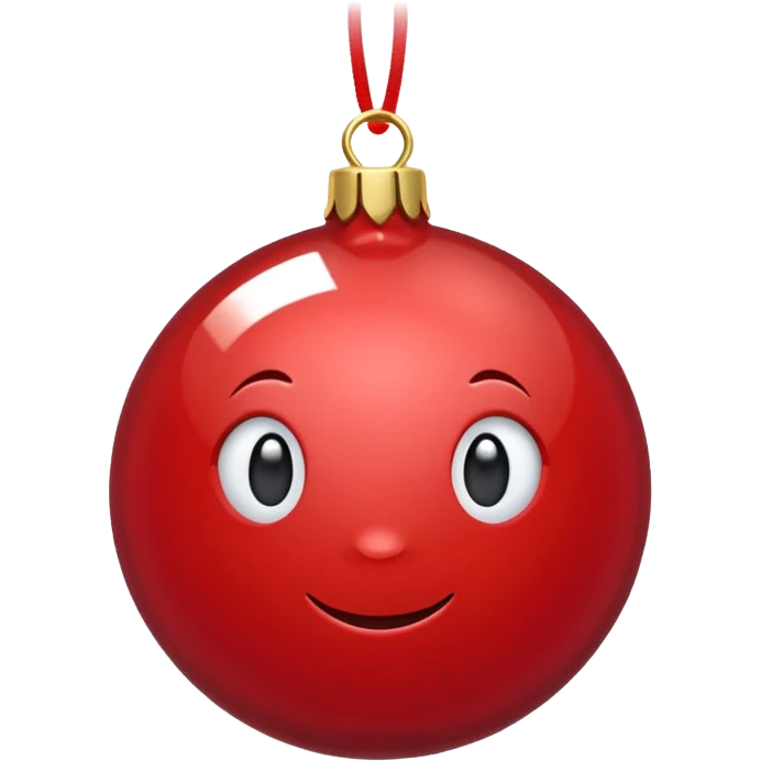 Bauble ornament emoji