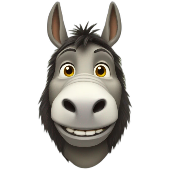 Shrek donkey emoji