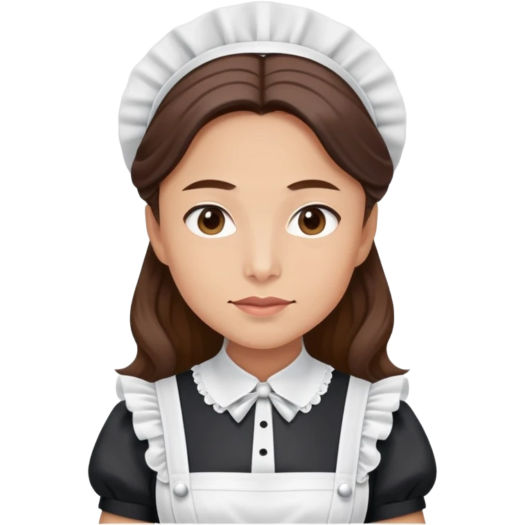 Elon musk wearing a maid outfit  emoji