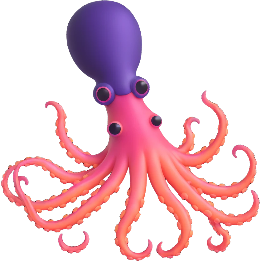 glowing deep sea squid emoji