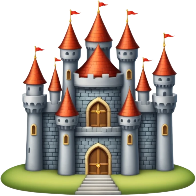 luxurious castle emoji